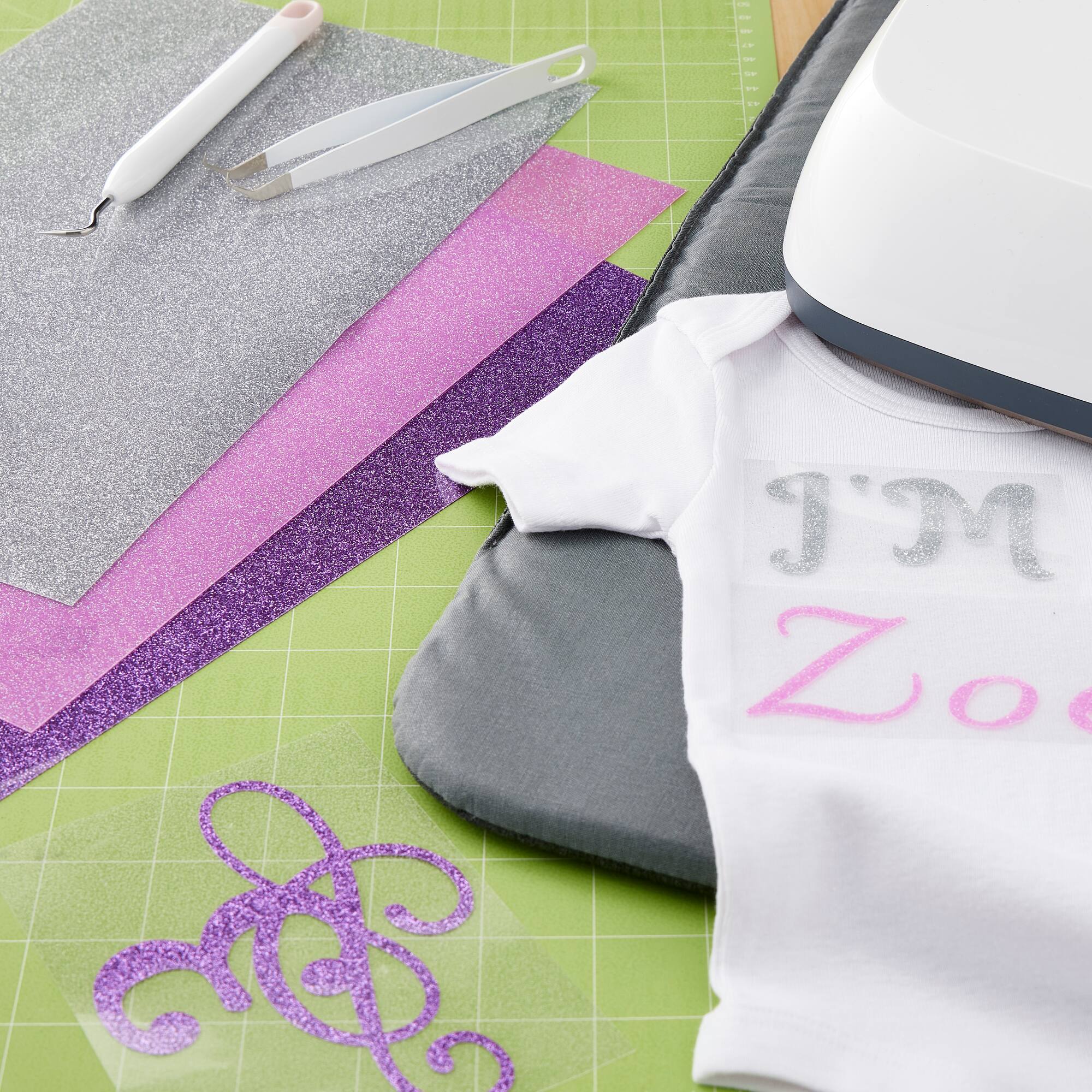 Cricut® Glitter Iron-On™ Princess Sampler